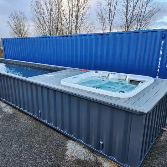 12 m Schwimmbeckencontainer