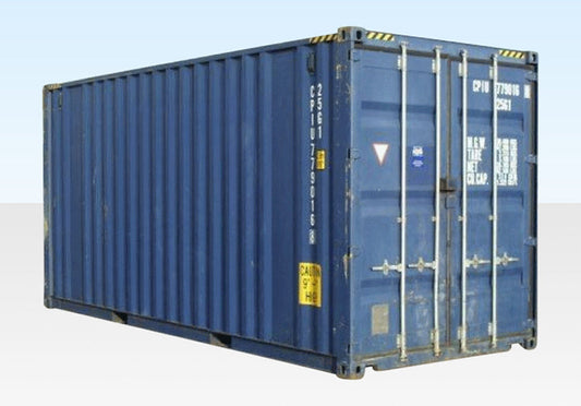 20 Fuß x 8 Fuß. Gebraucht Container – Offenes Dach