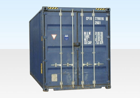 20 Fuß x 8 Fuß. Gebraucht Container – Offenes Dach