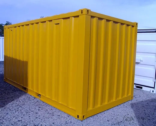 15′ gelber Fußcontainer