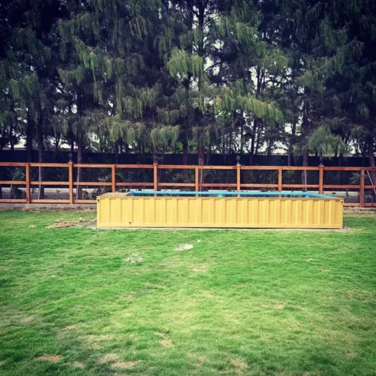 20 Fuß vorgefertigter Versandcontainer-Swimmingpool im Freien