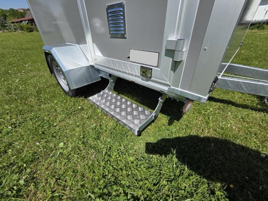 Container als Lebensraum, Badezimmerwagenanhänger Badezimmeranhänger Sanitäranhänger Toilette Dusche