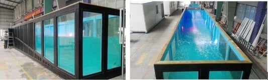 40 Fuß Schwimmbadcontainer