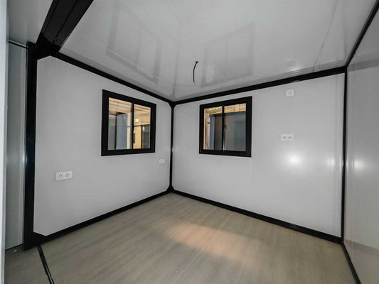 Container als Lebensraum von 38 m2