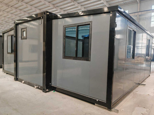 Container als Lebensraum von 38 m2