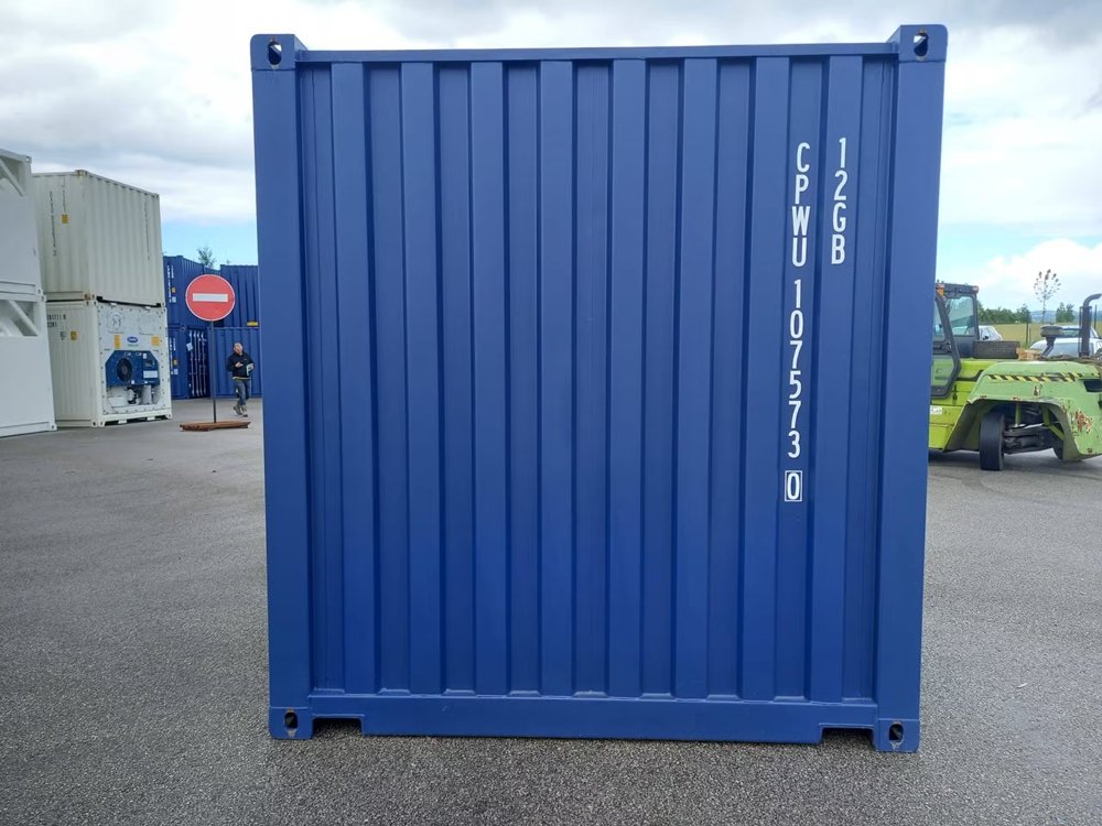 10-Fuß-Seecontainer – Blau