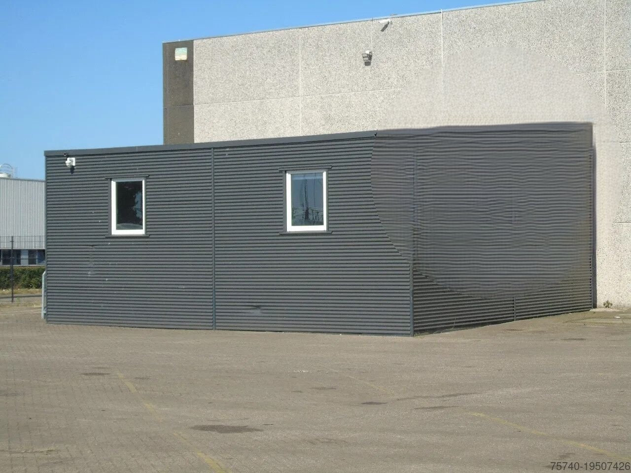 100 m² Büro-/Wohncontainer