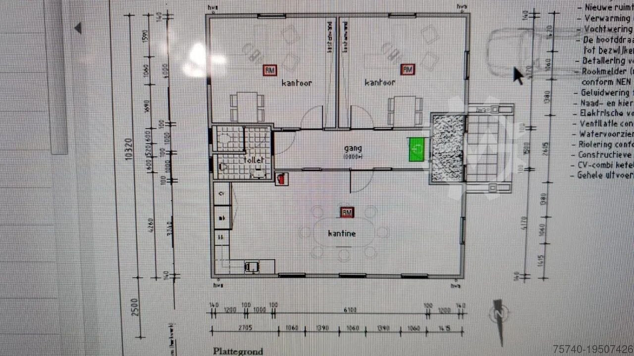 100 m² Büro-/Wohncontainer