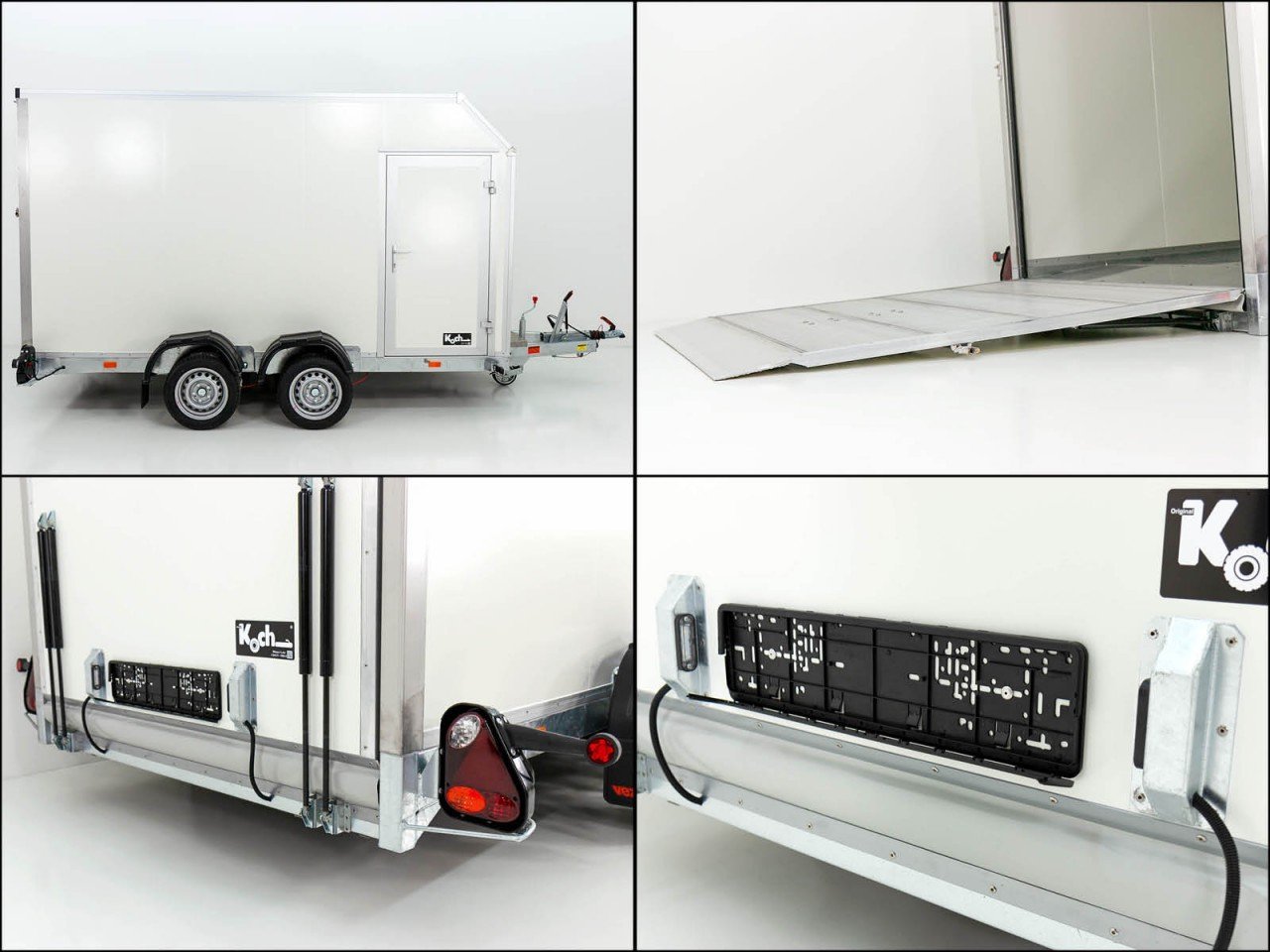 Absenkanhänger 157x344cm Höhe: 190cm 2,7t