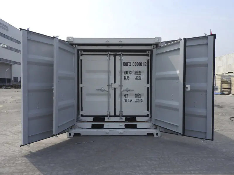 Stapelbarer Aufbewahrungsbehälter aus Metall