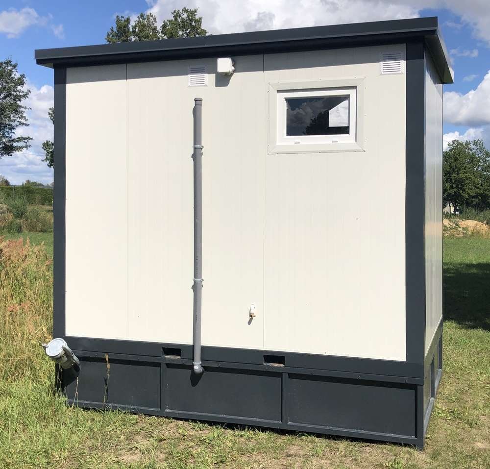 Sanitärcontainer - WC + Dusche + Tank