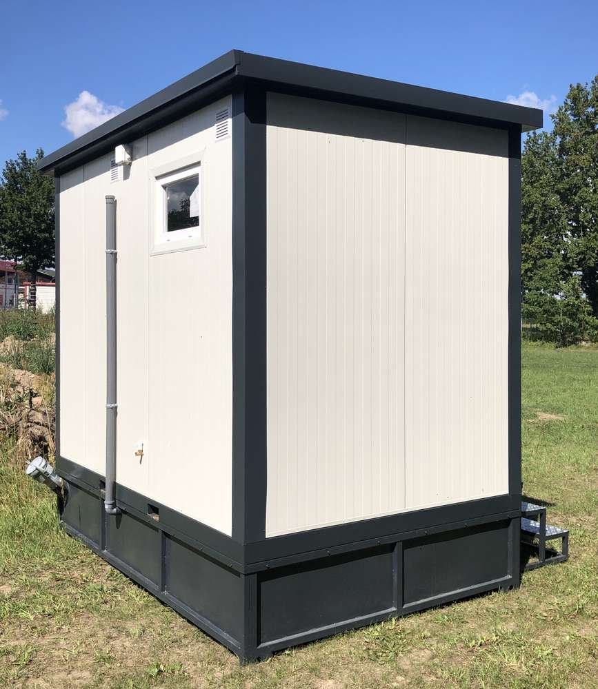 Sanitärcontainer - WC + Dusche + Tank