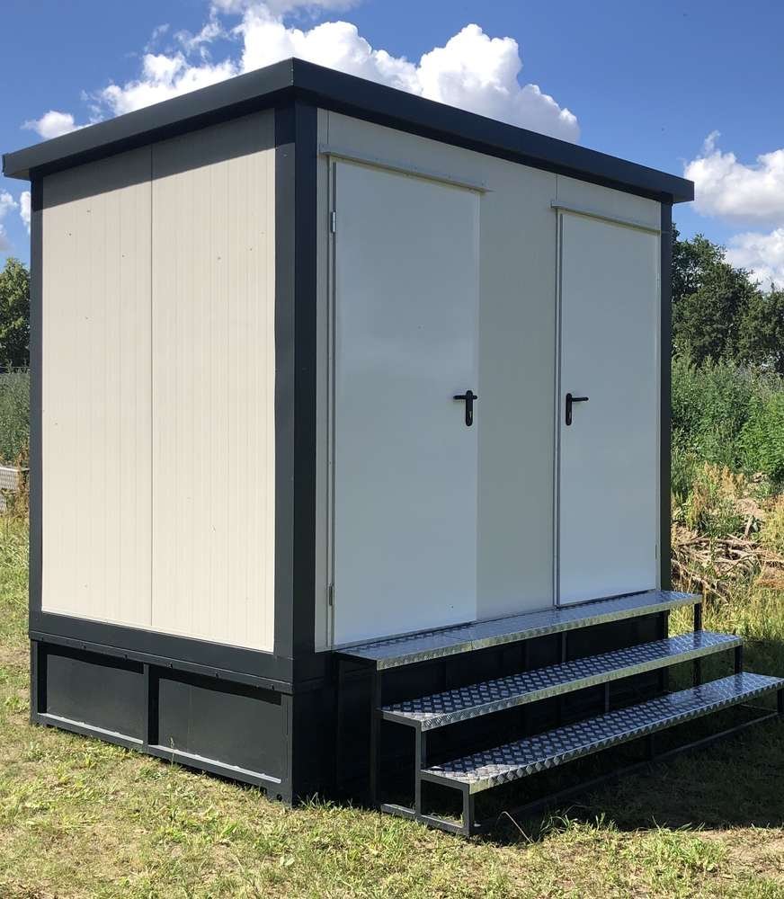 Sanitärcontainer - WC + Dusche + Tank