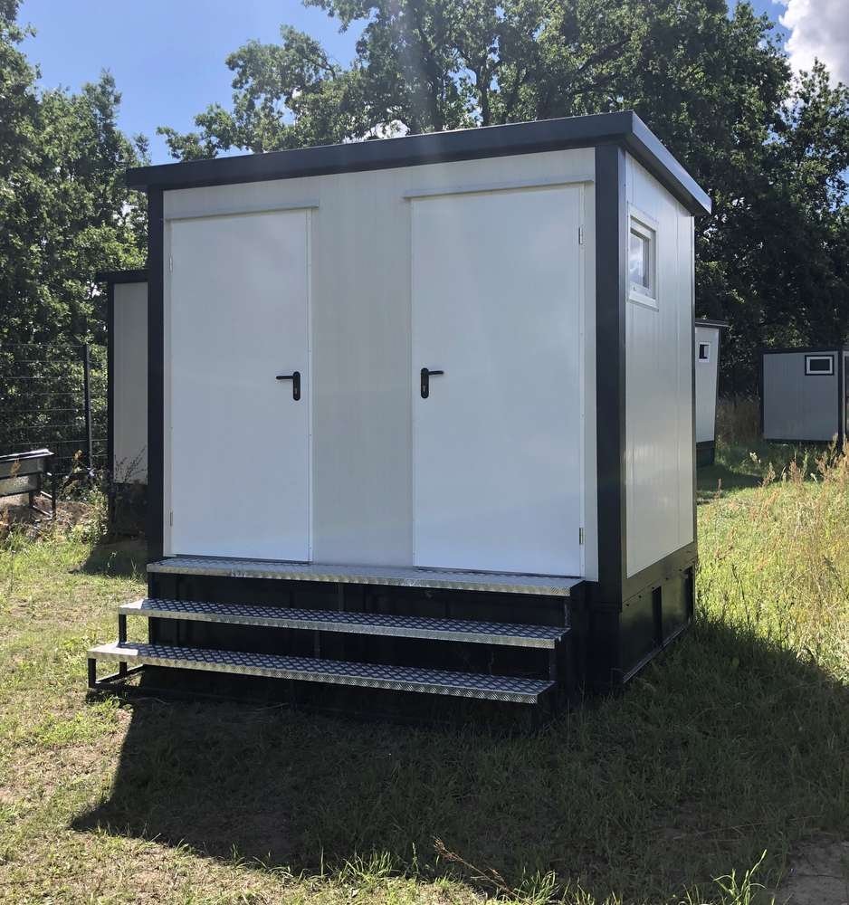 Sanitärcontainer - WC + Dusche + Tank
