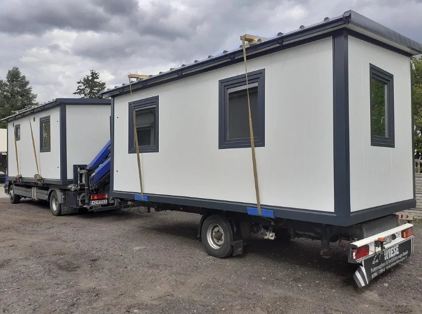 Hauptinhalt: 35 m2 großes, modulares Wohnhaus im gesamten Jahresverlauf