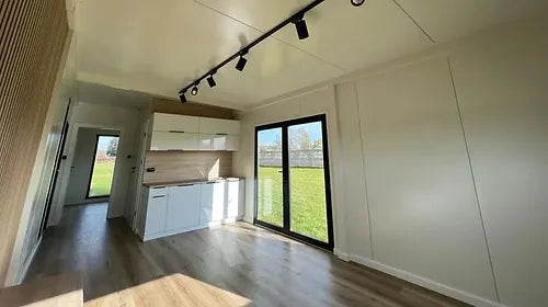 Modulares Tiny House von 35 m², Standard schlüsselfertig