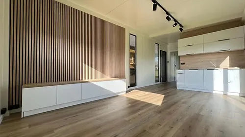 Modulares Tiny House von 35 m², Standard schlüsselfertig