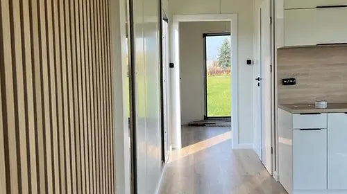 Modulares Tiny House von 35 m², Standard schlüsselfertig