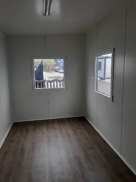 Containerbüro 21 m2 mit WC + Kochnische