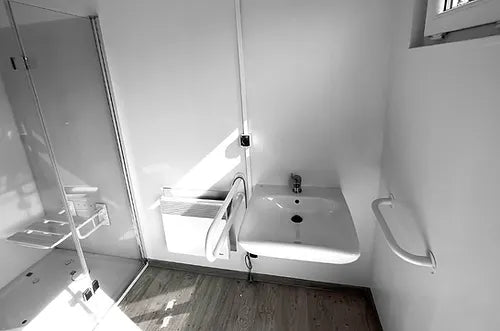 10 Fuß Sanitärcontainer. – SC0 (AMI) – (7,35 m2)