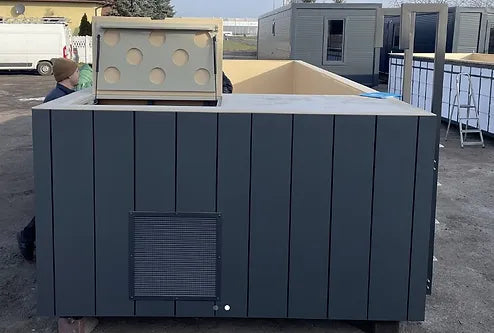 Polypropylen-Schwimmbecken, 6.5 x 2.6 m, gebrauchsfertig