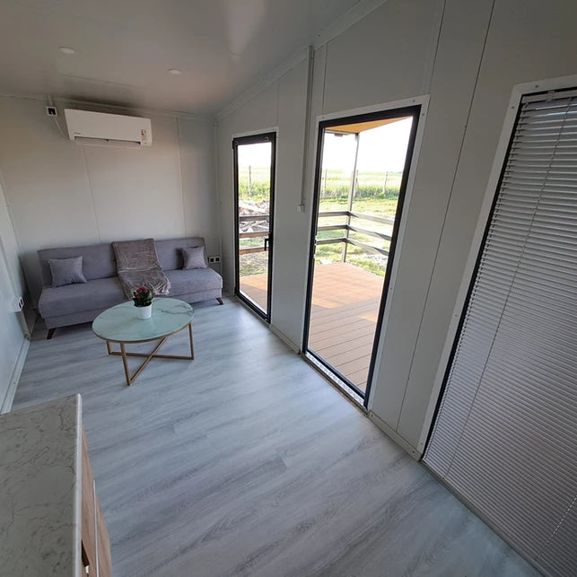 Möblierter Bungalow mit Terrasse / Gartenchalet