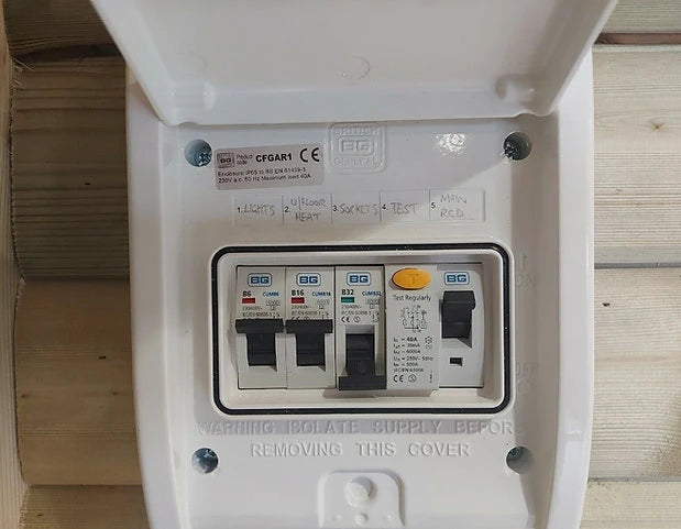 Heimbüro/Fitnessstudio – Umbau eines Schiffscontainers