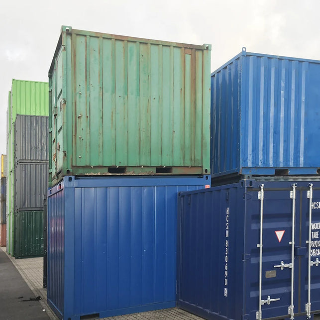 Gebrauchter 10-Fuß-Transportcontainer