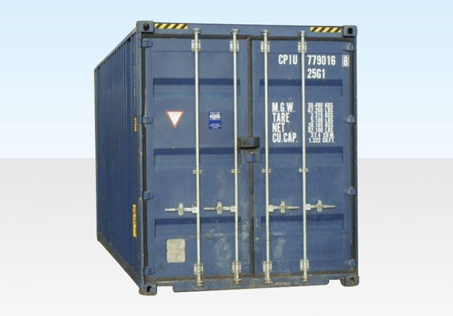 20 Fuß x 8 Fuß. Gebraucht Container – Offenes Dach