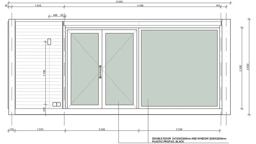PopUpHut Hauscontainer 13.2m²