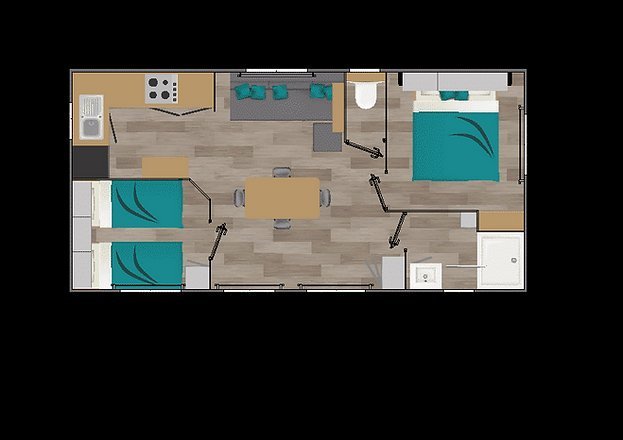 Savanah – 2024 Louisiana, 2 Schlafzimmer, neu