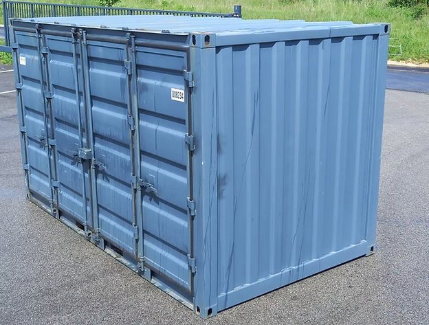 15 Fuß offener Seitencontainer