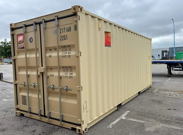 Gebrauchter 20-Fuß-Versandcontainer