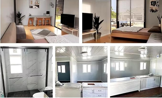 Luxushaus mit Terrasse, 2 Schlafzimmern, 60 Fuß mal 40 Fuß