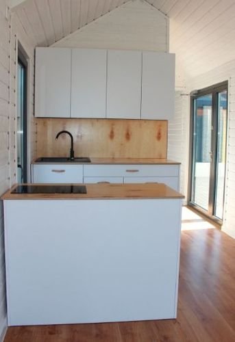 Schlüsselfertiges, hochwertiges Tiny House mit Außenmaß 10,90 x 2,90 m