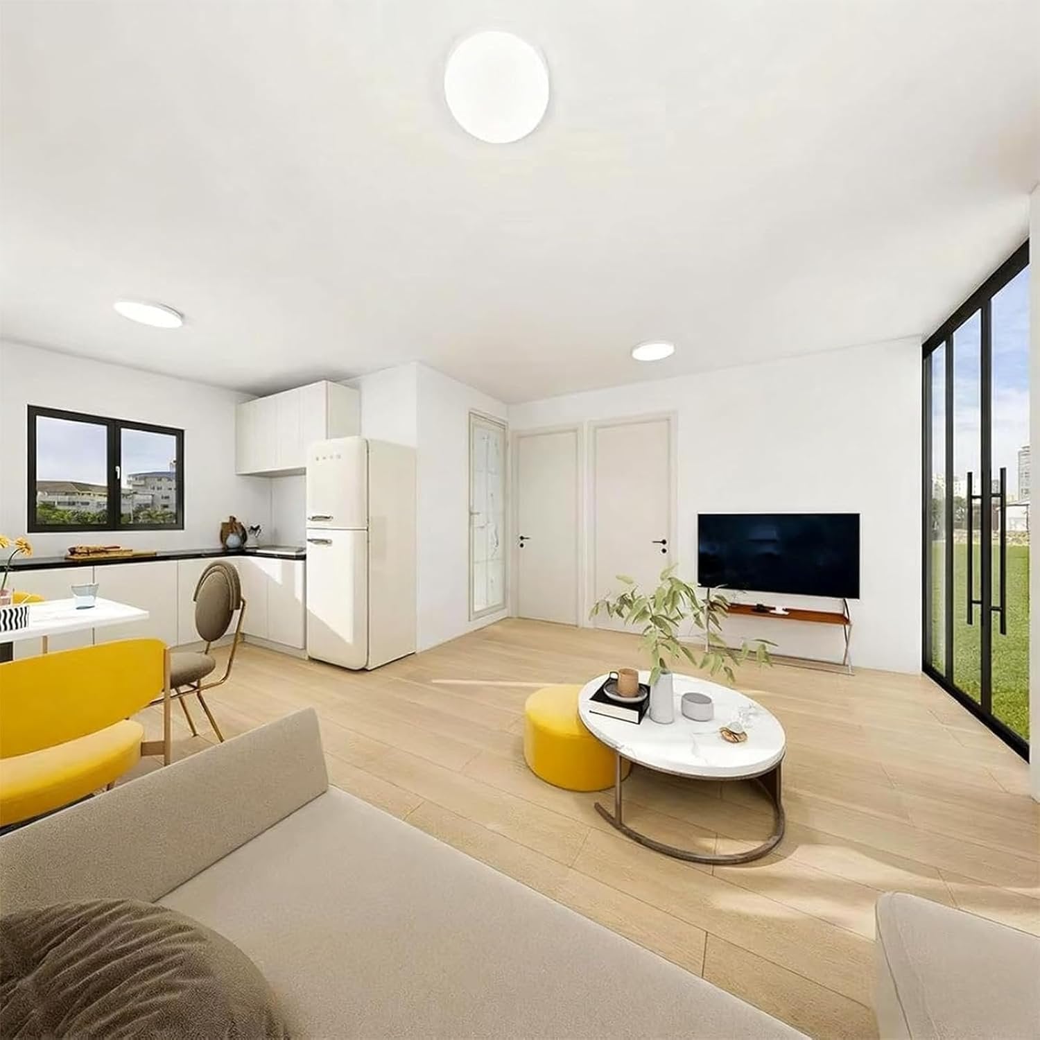 Erweiterbarer Miniaturhauscontainer