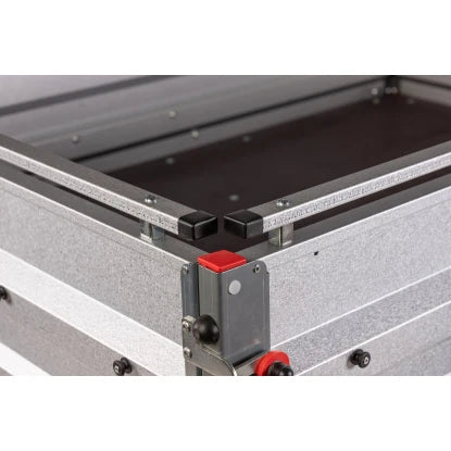 Gebremster Variolux 850 Anhängersatz inkl. Bordwandverlängerung + Flachplane