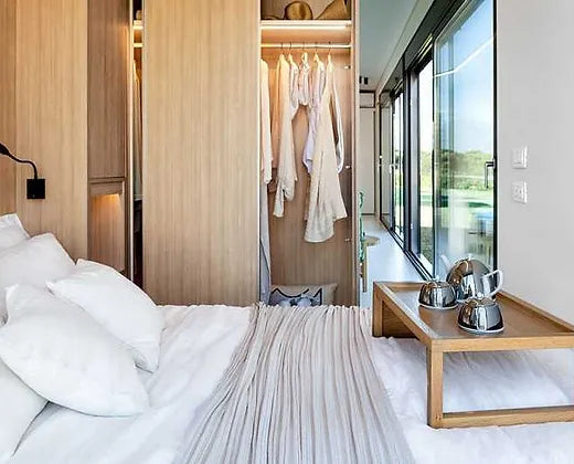 40 Fuß großes, umgebautes, bewohnbares Containerstudio