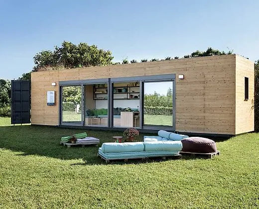 40 Fuß großes, umgebautes, bewohnbares Containerstudio