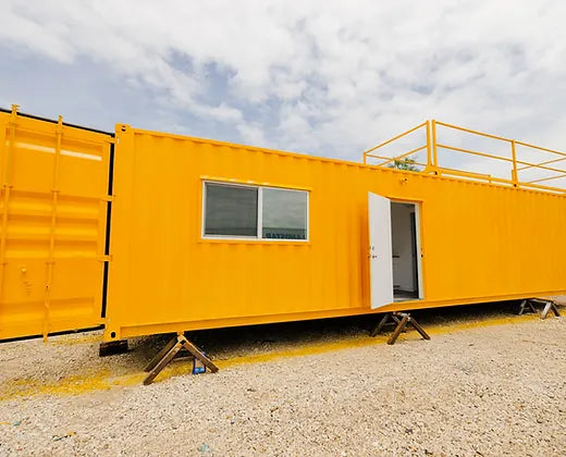 40-Zoll-Containerhaus Modell „EPINA“ Blau