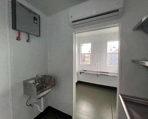 Barcontainer ausgestattet mit 40 Fuß