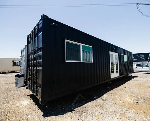 40-Zoll-Containerhaus Modell „EPINA“ Blau