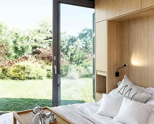 40 Fuß großes, umgebautes, bewohnbares Containerstudio