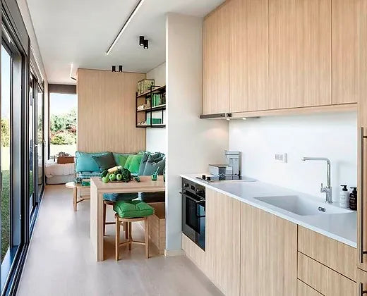 40 Fuß großes, umgebautes, bewohnbares Containerstudio