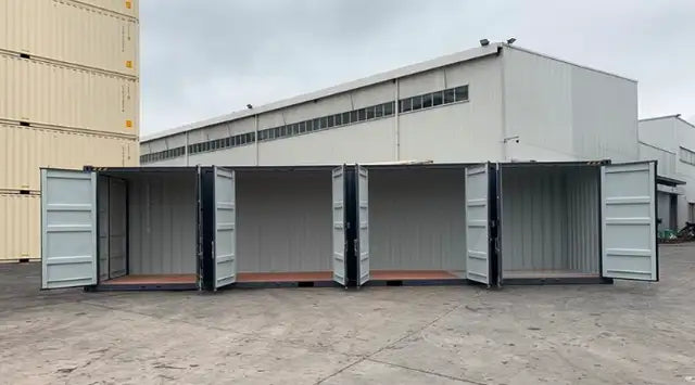 High Cube Container 40 Fuß 4 Seitentüren