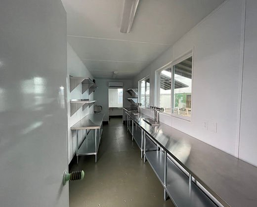 Barcontainer ausgestattet mit 40 Fuß