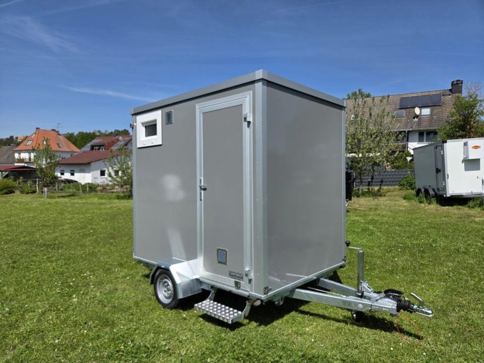 Container als Lebensraum, Badezimmerwagenanhänger Badezimmeranhänger Sanitäranhänger Toilette Dusche