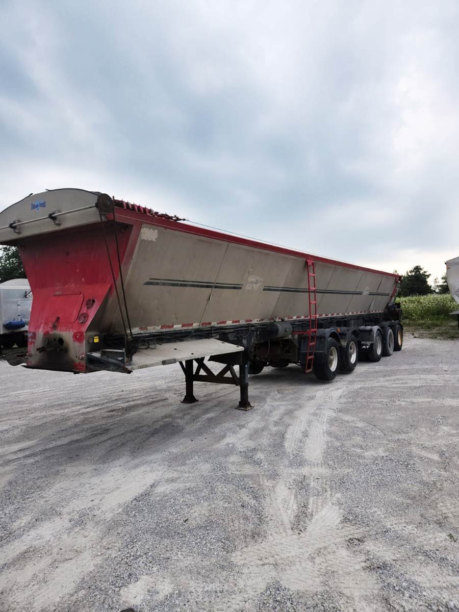 2011 Trail King 48' 5-Achsen-Schubboden-Bandanhänger