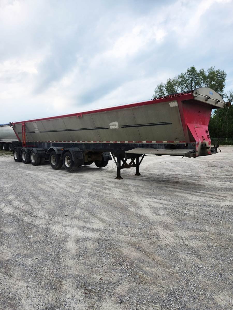 2011 Trail King 48' 5-Achsen-Schubboden-Bandanhänger