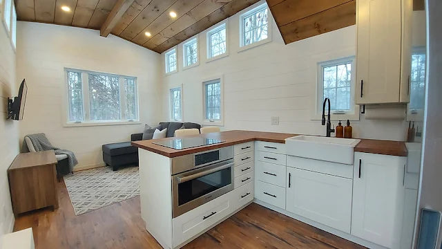 Fantastisches 37 m² großes Haus mit Küche und Wohnzimmer